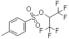 structure of CAS# 67674-48-0, 2,2,2-三氟-1-(三氟甲基)乙基对甲苯磺酸酯