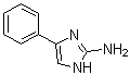 structure of CAS# 6775-40-2, 4-苯基咪唑-2-胺