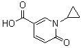 CAS 登录号：677762-57-1, 1-环丙基-1,6-二氢-6-氧代-3-吡啶羧酸