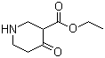 structure of CAS# 67848-59-3, 4-氧代-3-哌啶甲酸乙酯