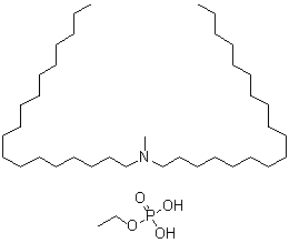 CAS # 67874-00-4, N-Methyl-N-octadecyl-1-octadecanamine ethyl phosphate