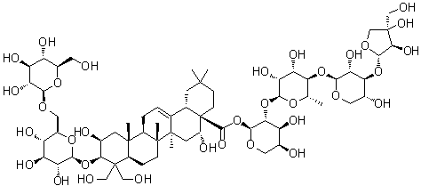 CAS 登录号：67884-03-1, 桔梗皂苷 D3