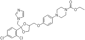 structure of CAS# 67914-69-6, 新康唑
