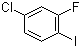 structure of CAS# 6797-79-1, 4-氯-2-氟碘苯