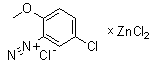 CAS # 68025-25-2, Zinc chloride, compd. with 5-chloro-2-methoxybenzenediazonium chloride, Fast Red RC Salt