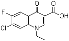 CAS # 68077-26-9, 7-Chloro-1-ethyl-6-fluoro-4-oxo-1,4-dihydroquinoline-3-carboxylic acid