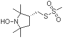 CAS 登录号：681034-14-0, (+)-(1-羟基-2,2,5,5-四甲基吡咯烷-3-基)甲基甲烷硫代磺酸酯