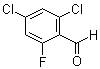 structure of CAS# 681435-09-6, 2,4-二氯-6-氟苯甲醛