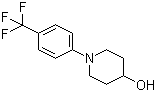 structure of CAS# 681508-70-3, 1-(4-三氟甲基苯基)哌啶-4-醇