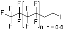 CAS # 68188-12-5, Perfluoro-C2-18-alkylethyl iodides, 1,1,2,2-Tetrahydroperfluoroalkyl(C4-C20) iodides