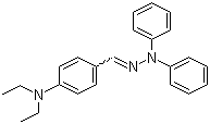 structure of CAS# 68189-23-1, 4-(二乙基氨基)苯甲醛-1,1-二苯腙