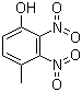 2,3-二硝基-4-甲基苯酚分子结构 (CAS 68191-07-1)