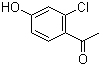 structure of CAS# 68301-59-7, 4-羟基-2-氯苯乙酮
