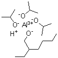 CAS 登录号：68309-99-9, (T-4)-(2-乙基-1-己醇)三(2-丙醇)氢铝酸