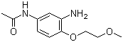 CAS # 68385-79-5, 3-Amino-4-methoxyethoxyacetanilide, N-[3-Amino-4-(2-methoxyethoxy)phenyl]acetamide