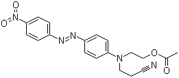 CAS # 68391-42-4, Disperse Orange 31, 3-[[2-(Acetyloxy)ethyl][4-[(4-nitrophenyl)azo]phenyl]amino]propiononitrile