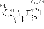structure of CAS# 68401-81-0, 头孢唑肟