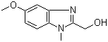 structure of CAS# 68426-83-5, 5-甲氧基-1-甲基-1H-苯并咪唑-2-甲醇
