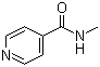 CAS # 6843-37-4, N-Methylisonicotinamide, N-Methyl-4-picolylamine, N-Methyl-4-pyridinecarboxamide, NSC 87279, 4-N-Methylcarbamoylpyridine