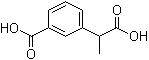 structure of CAS# 68432-95-1, 3-羧基-alpha-甲基苯乙酸