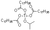 CAS 登录号：68443-53-8, 异丙氧基钛三硬脂酸盐