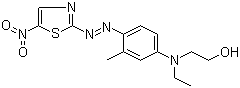 structure of CAS# 68516-81-4, Disperse Blue 106