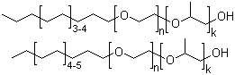 CAS 登录号：68551-13-3, C12-C15 脂肪醇聚氧乙烯聚氧丙烯醚