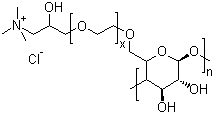 structure of CAS# 68610-92-4, 聚季铵盐-10