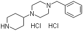 structure of CAS# 686298-00-0, 4-(1-苄基哌嗪-4-基)哌啶盐酸盐
