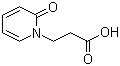 structure of CAS# 68634-48-0, 2-Oxo-1(2H)-pyridinepropanoic acid