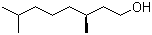 (S)-3,7-二甲基辛烷-1-醇分子结构 (CAS 68680-98-8)