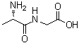 structure of CAS# 687-69-4, N-L-Alanylglycine
