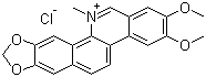 CAS # 6872-57-7, Nitidine chloride, 2,3-Dimethoxy-12-methyl-[1,3]benzodioxolo[5,6-c]phenanthridinium chloride
