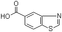 structure of CAS# 68867-17-4, 苯并噻唑-5-羧酸