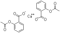 CAS 登录号：69-46-5, 乙酰水杨酸钙