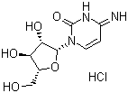 CAS 登录号：69-74-9, 盐酸阿糖胞苷, 阿糖胞苷盐酸盐, 1-beta-D-阿拉伯呋喃糖基-4-氨基-2(1H)-嘧啶酮盐酸盐