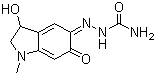 CAS 登录号：69-81-8, 卡巴克络, 肾上腺色腙, 安络血, 3-羟基-1-甲基二氢吲哚-5,6-二酮缩氨脲
