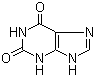 CAS 登录号：69-89-6, 黄嘌呤, 2,6-二羟基嘌呤, 嘌呤-2(3H),6(1H)-二酮