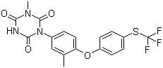 structure of CAS# 69004-03-1, 托曲珠利