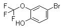 structure of CAS# 690264-39-2, 4-Bromo-2-(trifluoromethoxy)phenol