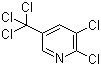 structure of CAS# 69045-83-6, 2,3-二氯-5-三氯甲基吡啶