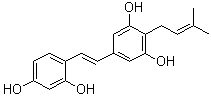 CAS # 69065-16-3, 4-Prenyloxyresveratrol