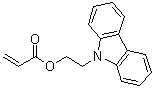 structure of CAS# 6915-68-0, 2-(9-咔唑基)乙基丙烯酸酯