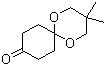 structure of CAS# 69225-59-8, 3,3-二甲基-1,5-二氧杂螺[5.5]十一烷-9-酮