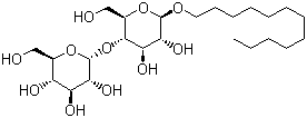 structure of CAS# 69227-93-6, 十二烷基-beta-D-麦芽糖苷
