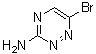 3-氨基-6-溴-1,2,4-三嗪分子结构 (CAS 69249-22-5)