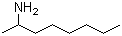 structure of CAS# 693-16-3, 2-辛胺