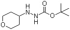 structure of CAS# 693287-79-5, 2-(四氢吡喃-4-基)肼基甲酸叔丁酯