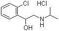 CAS # 6933-90-0, Clorprenaline hydrochloride, 2-Chloro-alpha-[(isopropylamino)methyl]benzyl alcohol hydrochloride