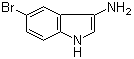 structure of CAS# 69343-99-3, 5-溴-1H-吲哚-3-胺